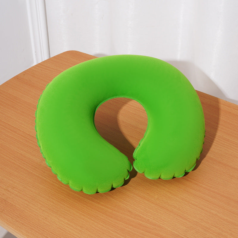 Inflatable C Shaped Neck Pillow