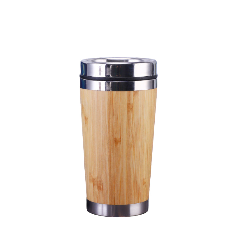 Bamboo Stainless Steel Coffee cup [ Buy 1 Get 1 Free ]