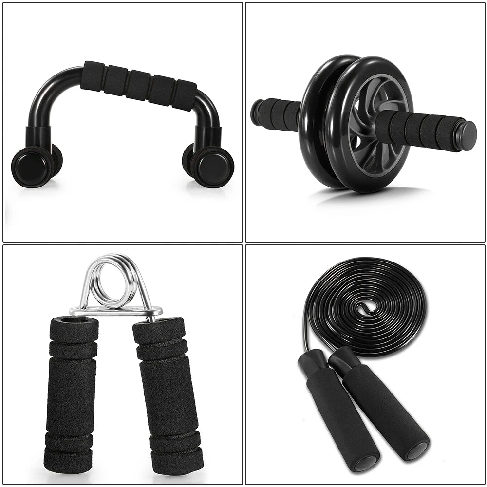 5-in-1 Ab Wheel Roller Kit