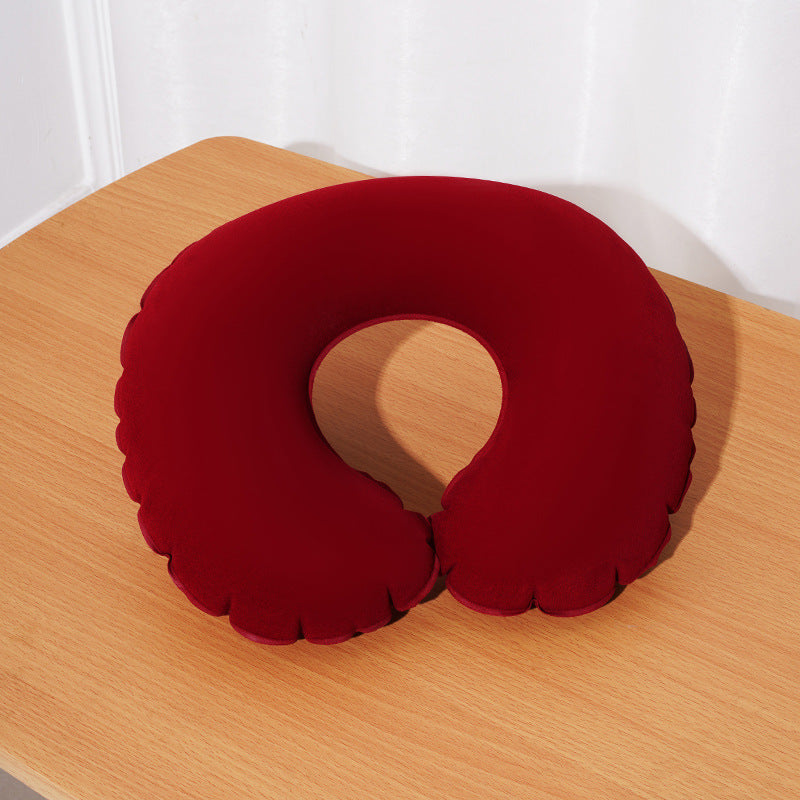 Inflatable C Shaped Neck Pillow